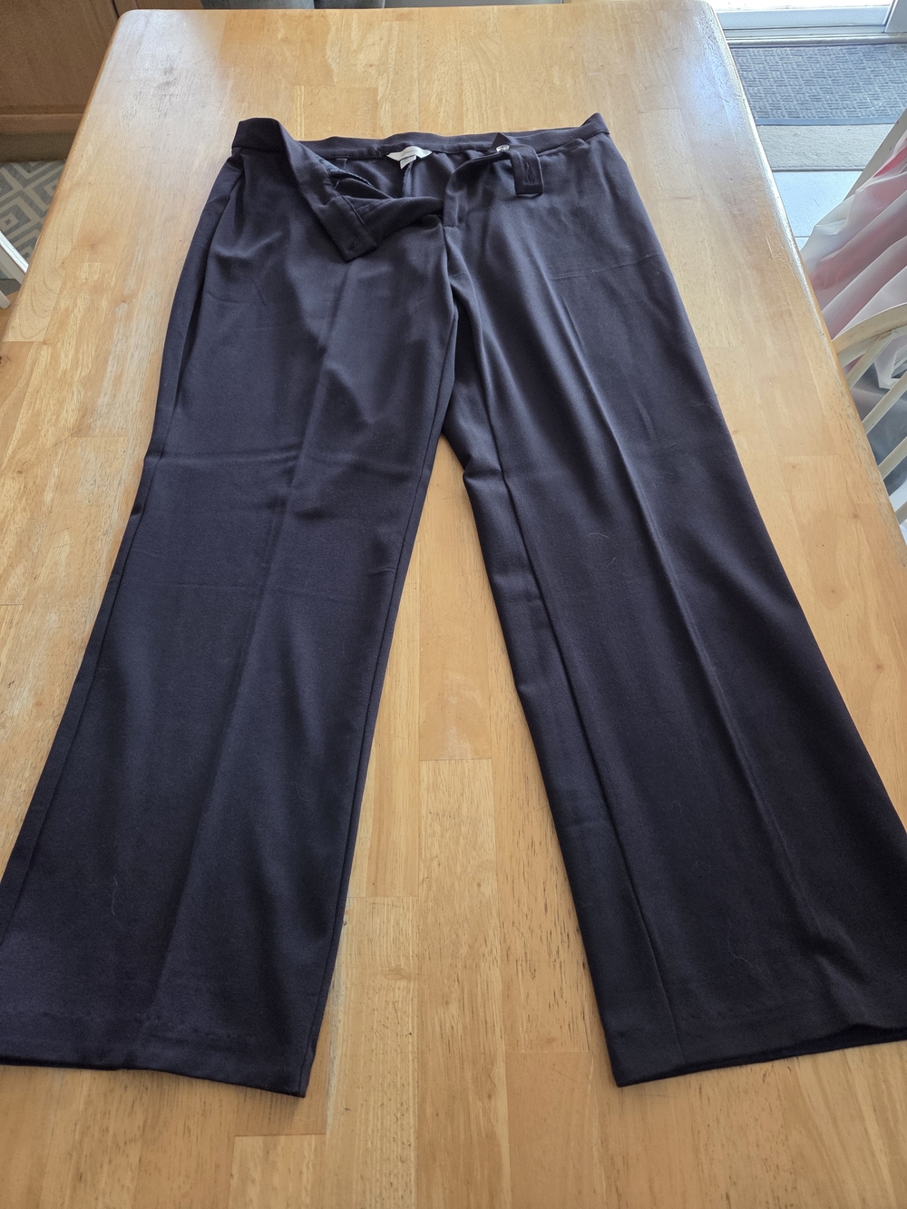Women's Wide Leg Pants in Black